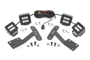 Toyota Tundra LED Light Kit - Ditch Mount - Rough Country - Dual 2
